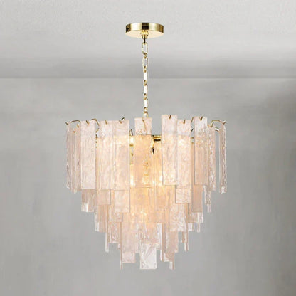Tidelle Clear Glass Chandelier Small