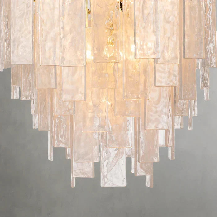 Tidelle Clear Glass Chandelier Small
