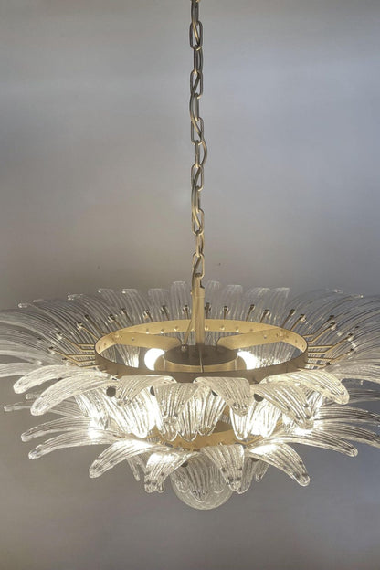 Original Art Palmette Crystal Chandelier - view 11 | everlamps