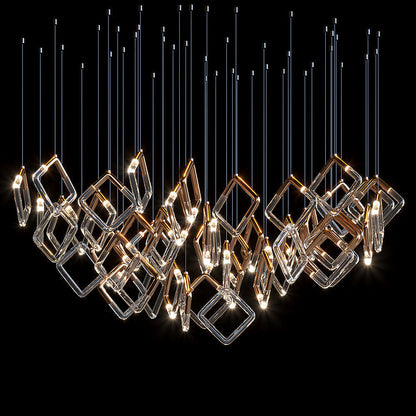 Linear Tube Scatter Pendant