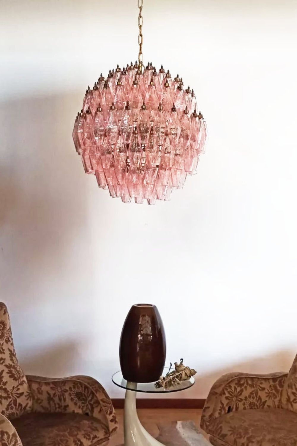 Vintage Art Sphere Chandelier - view 11 | everlamps