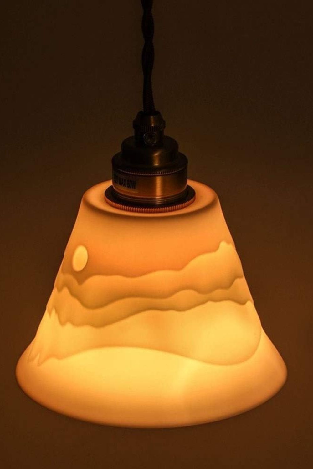 Mountains Shadow Ceramic Pendant Lamp - everlamps