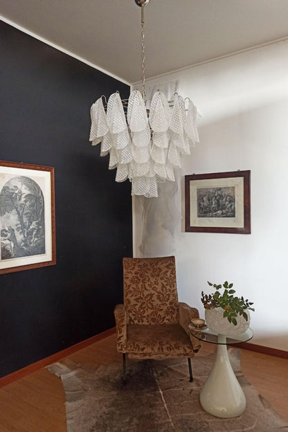 Rondini Transparent Art Glass Chandelier - view 3 | everlamps