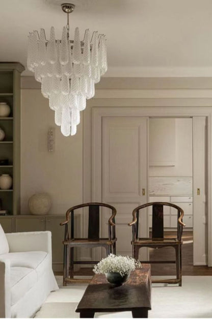 Murano Honeycomb Glass Chandelier - everlamps