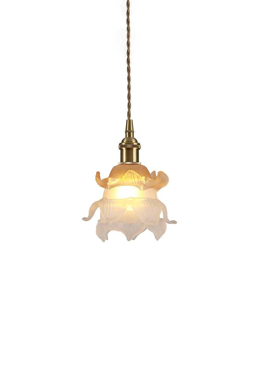 1970 Retro Bloom Glass Pendant Light | everlamps