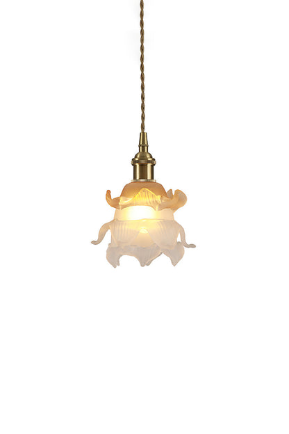 1970 Retro Bloom Glass Pendant Light | everlamps