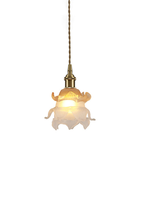 1970 Retro Bloom Glass Pendant Light | everlamps