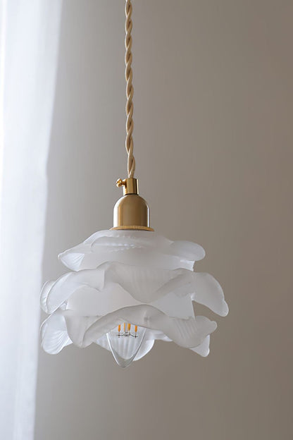 1970 Retro Bloom Glass Pendant Light - view 19 | everlamps