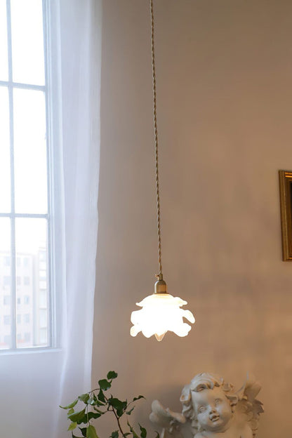 1970 Retro Bloom Glass Pendant Light - view 13 | everlamps