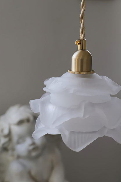 1970 Retro Bloom Glass Pendant Light - view 22 | everlamps