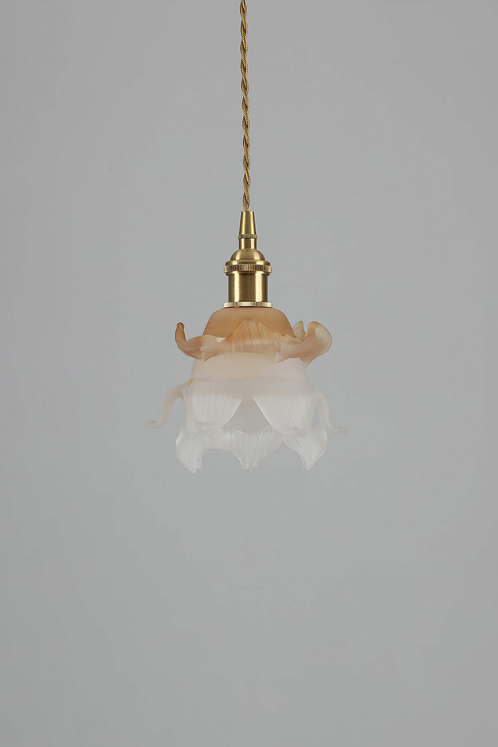 1970 Retro Bloom Glass Pendant Light - view 26 | everlamps