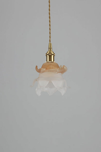 1970 Retro Bloom Glass Pendant Light - view 26 | everlamps