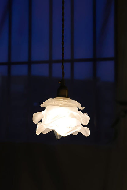 1970 Retro Bloom Glass Pendant Light - view 9 | everlamps