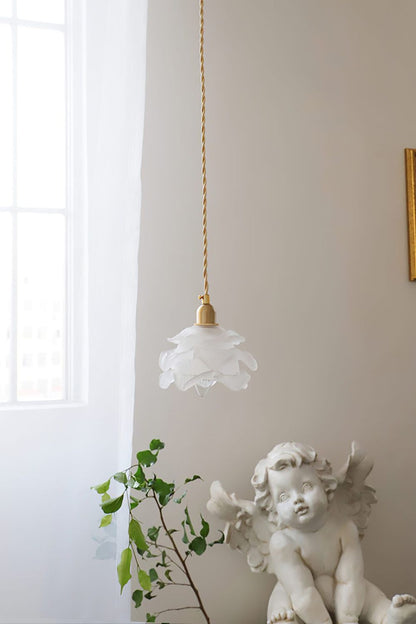 1970 Retro Bloom Glass Pendant Light - view 10 | everlamps