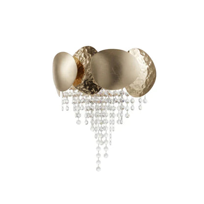 Amadeo Brass Crystal Sconce