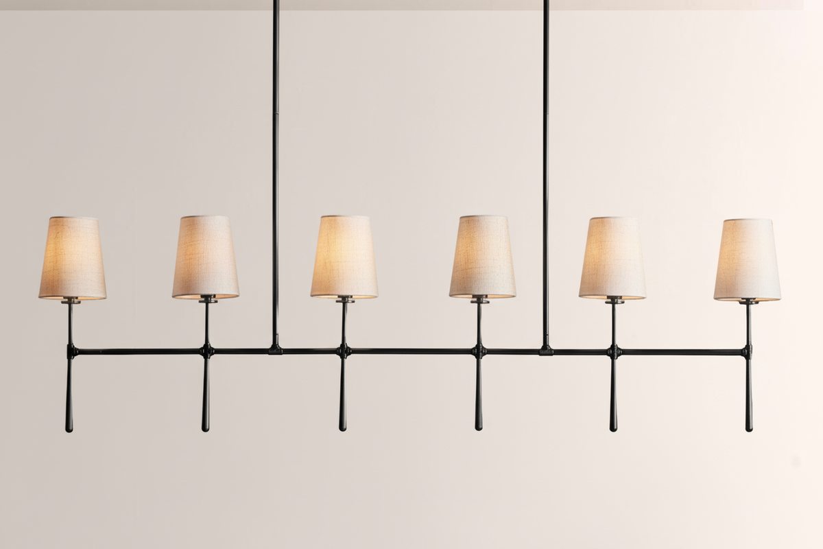 Rhodes Linear Chandelier 5 / 6 Light - Everlamps