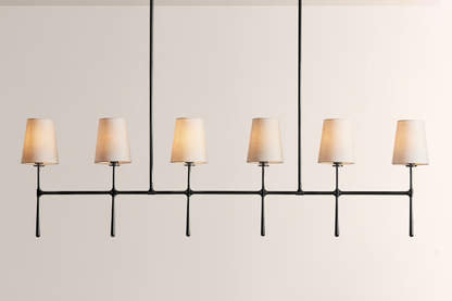 Rhodes Linear Chandelier 5 / 6 Light - Everlamps
