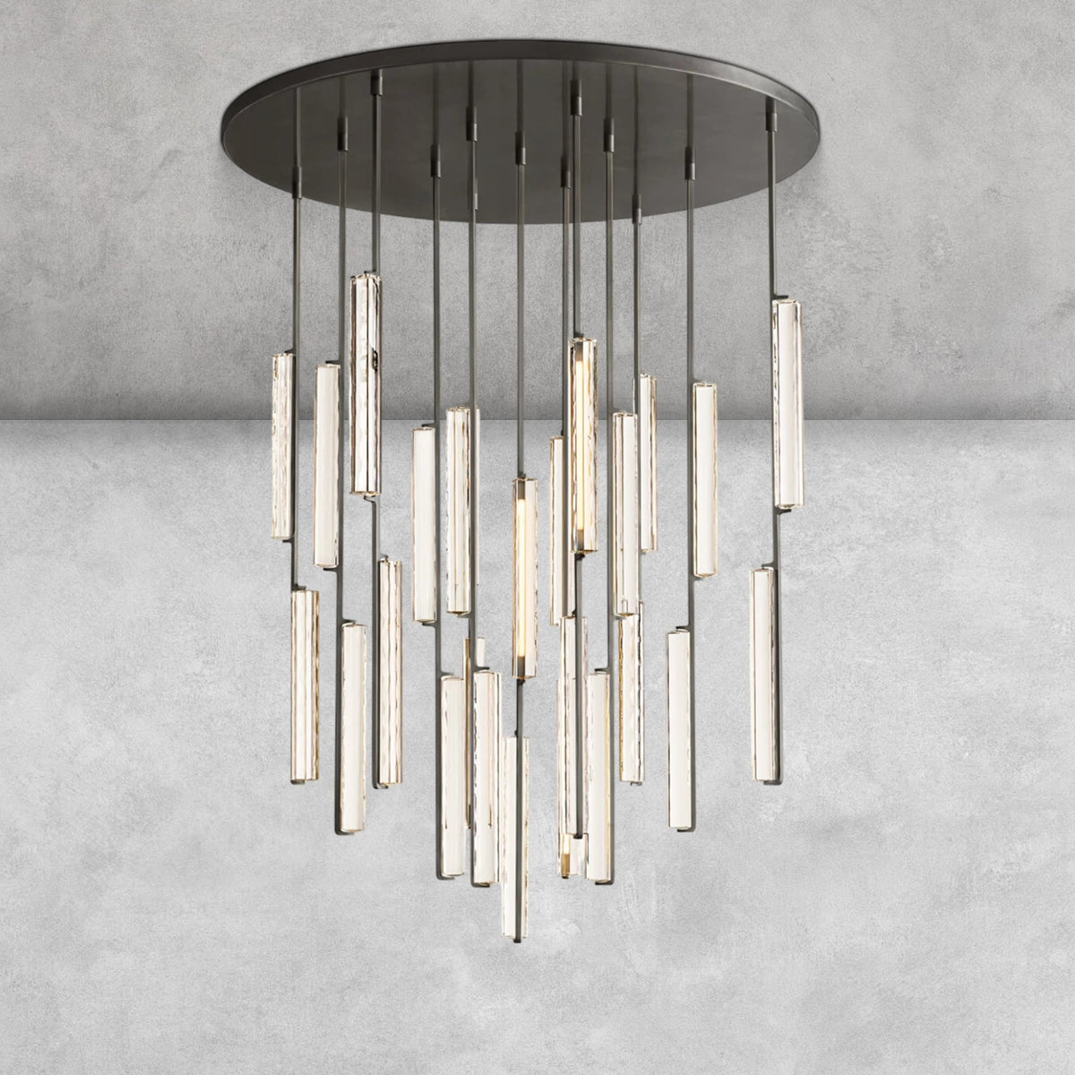 Milano Crystal Round Chandelier 24‘’ 40‘’ 56‘’