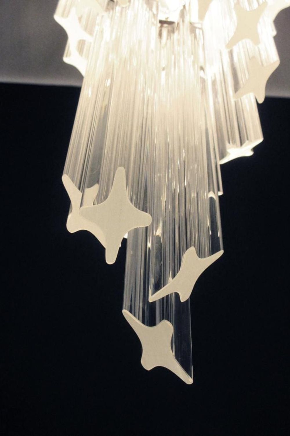 Venini Art Spiral Crystal Chandelier - view 13 | everlamps