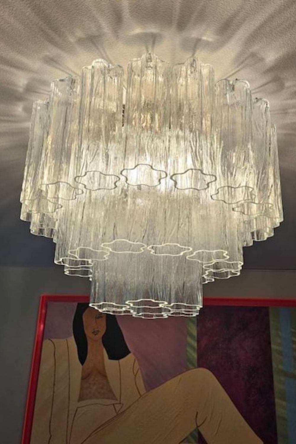Art Trunci Glass Statement Ceiling Light - view 2 | everlamps