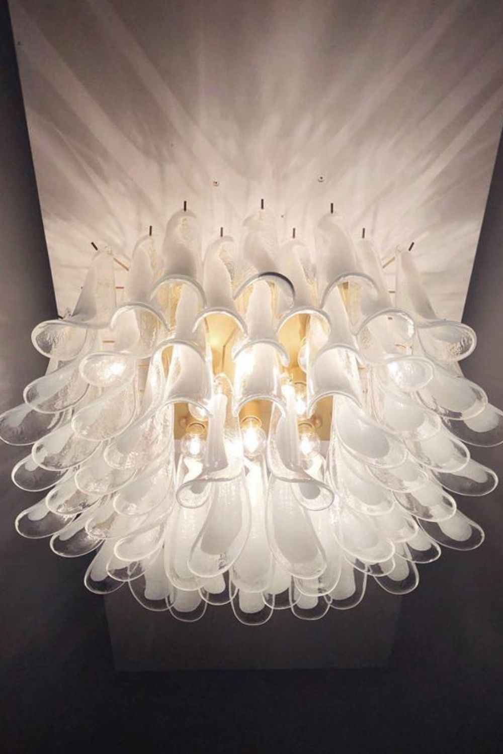 Vintage Art Handcrafted Petal Ceiling Lamp - view 3 | everlamps