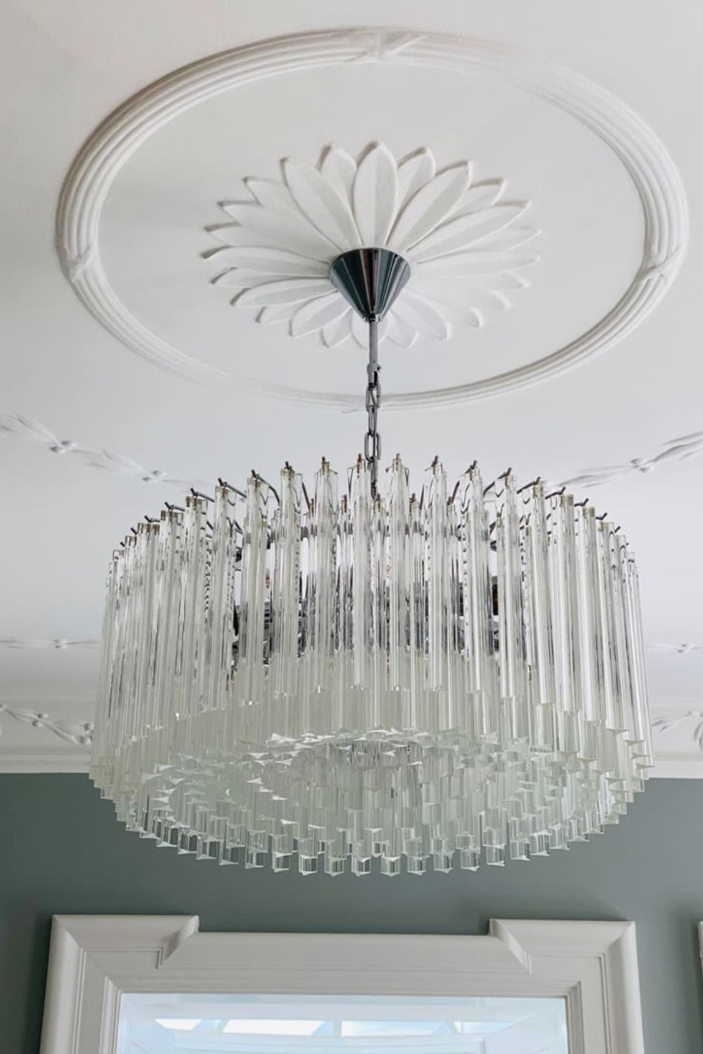 Art Transparent Prism Triedri Chandelier - view 6 | everlamps