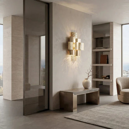 Amadeo Oval Brass Crystal Chandelier