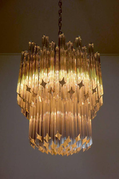 Venini Style Art Quadriedri Chandelier - view 4 | everlamps