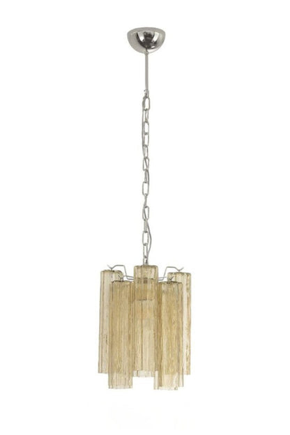 Italian Amber Art Tronchi Glass Pendant Light | everlamps