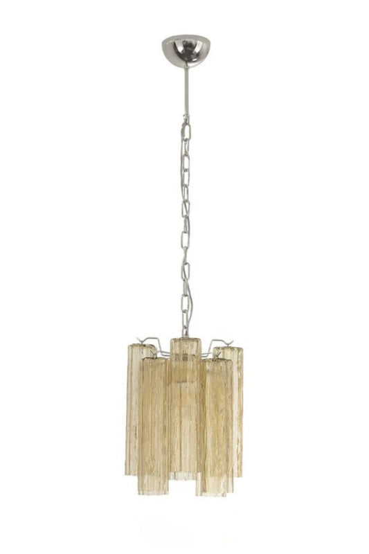 Italian Amber Art Tronchi Glass Pendant Light | everlamps