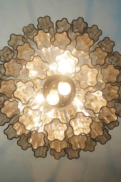 Smoked three-tier Art chandelier - view 11 | everlamps