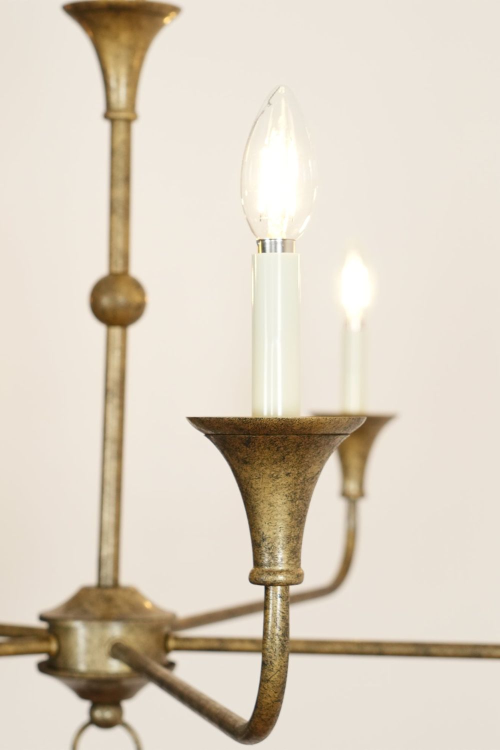 Rustic Vintage Cecil Chandelier - view 16 | everlamps