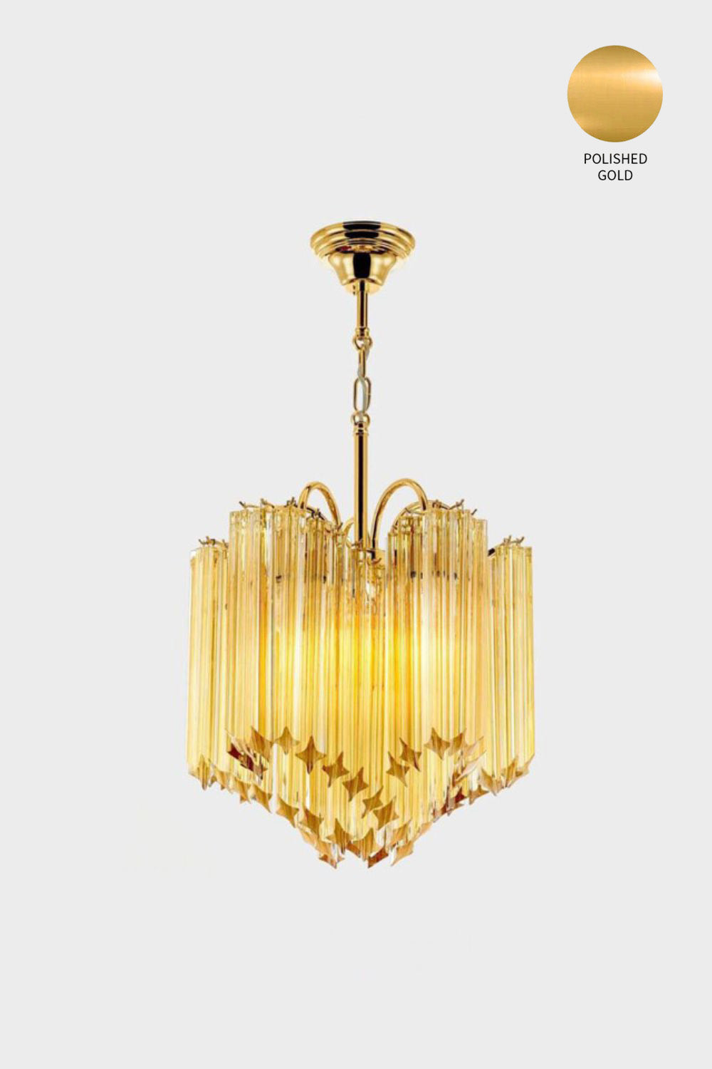 Quadriedri Crystal Art Chandelier - view 15 | everlamps