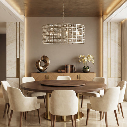 Aubrey Round Chandelier 6/8/12 Light