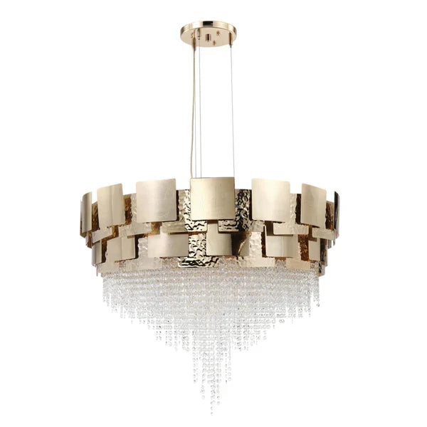 Amadeo Round Crystal Bead Chandelier