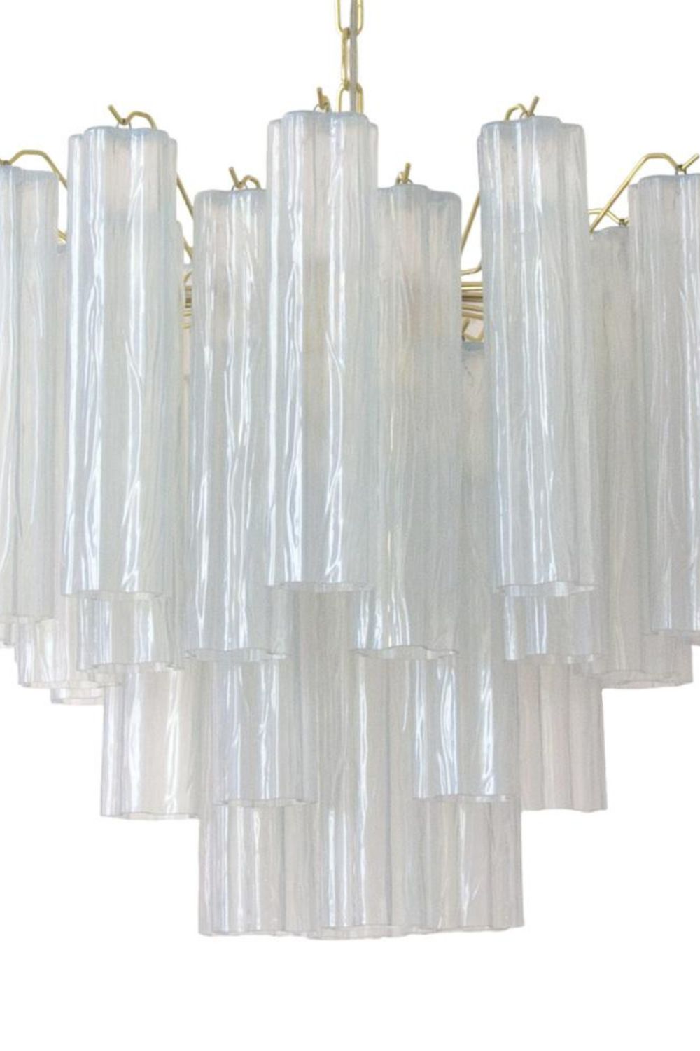 1990s Vintage Italian Opaline Glass Pendant Light - view 12 | everlamps