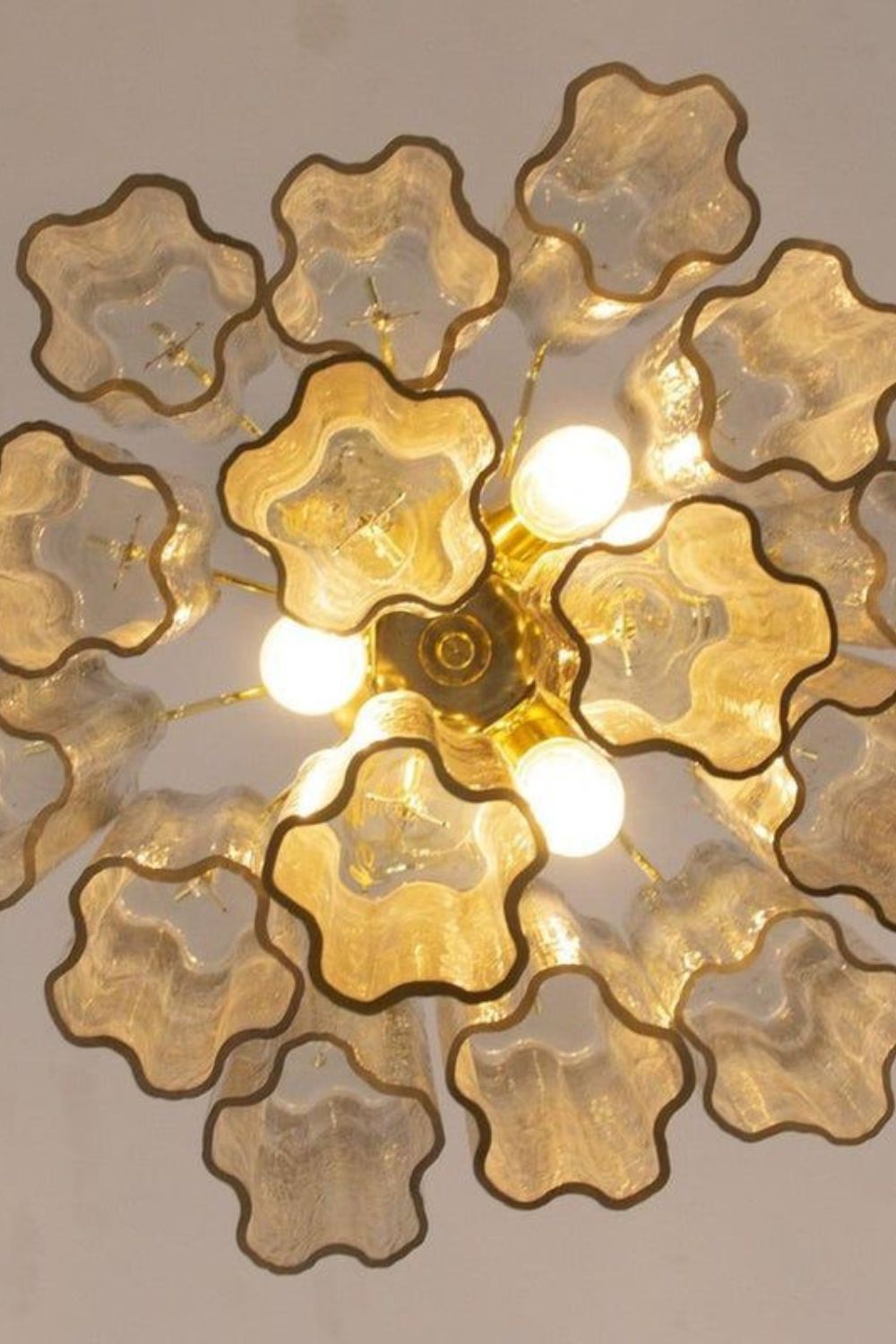 Italian glass suspension lamp - view 7 | everlamps
