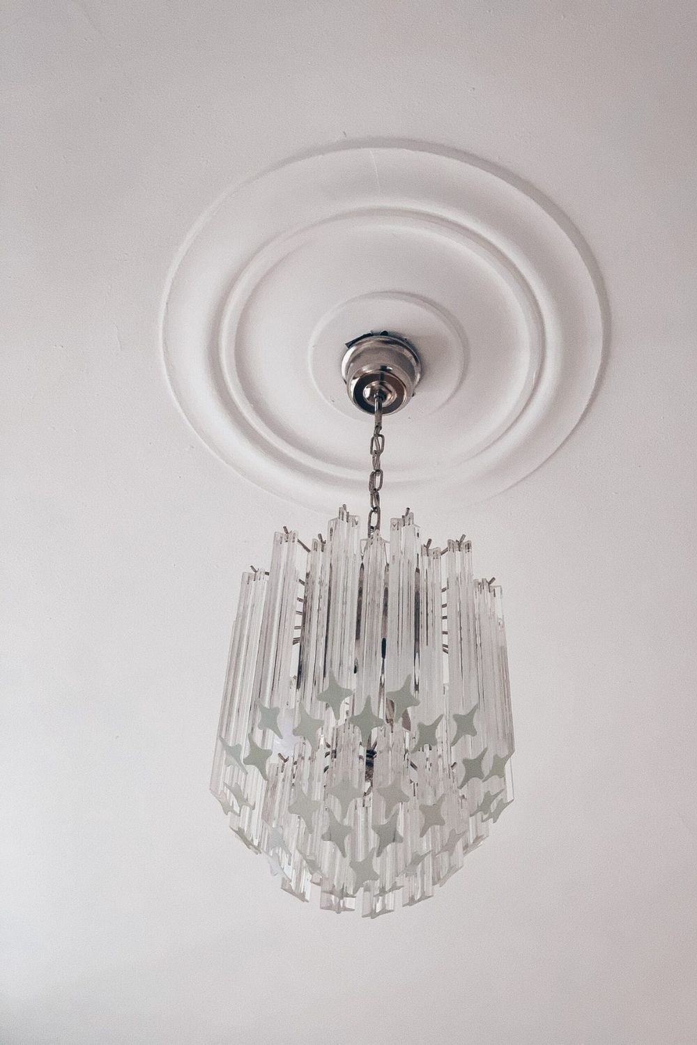 Art Quadriedri Glass Chandelier - view 6 | everlamps