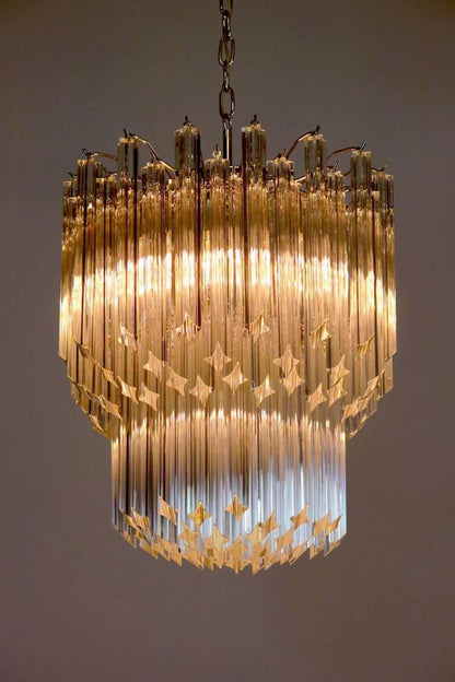 Venini Style Art Quadriedri Chandelier - view 2 | everlamps