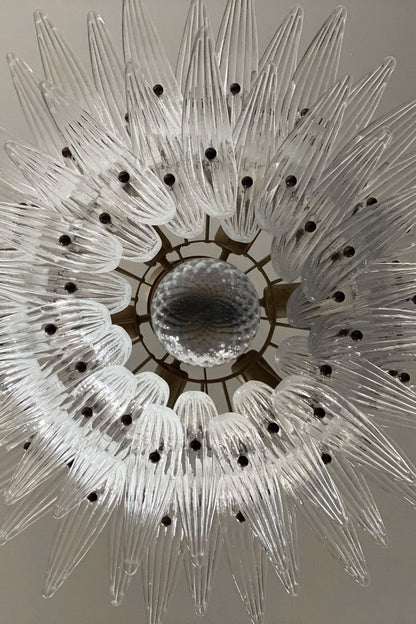 Original Art Palmette Crystal Chandelier - view 15 | everlamps