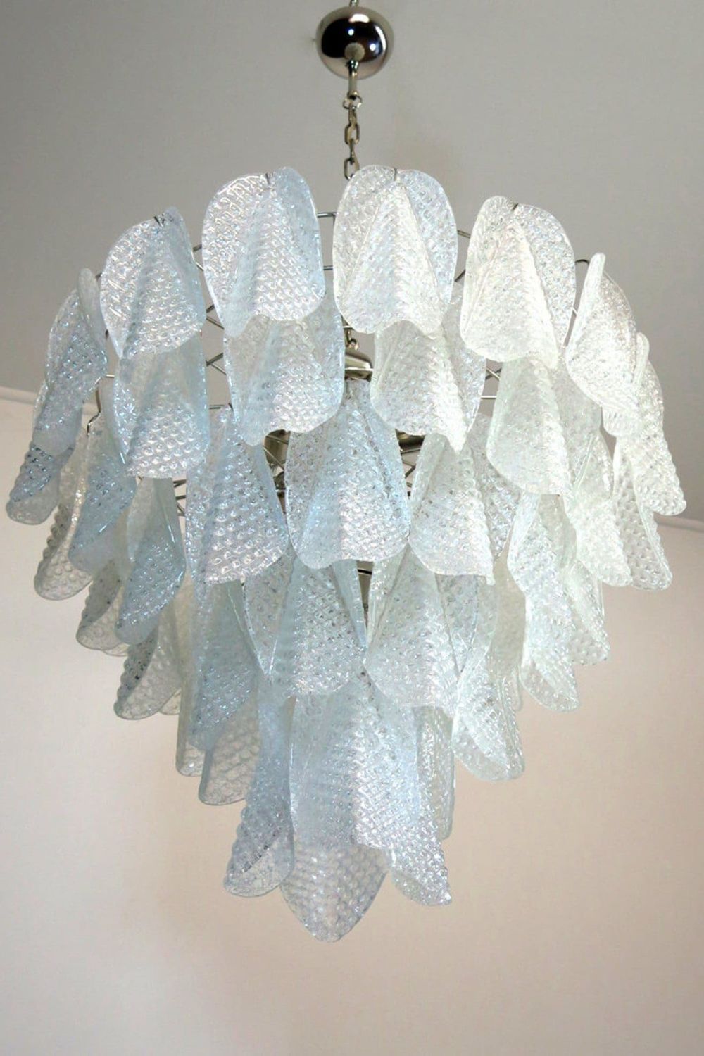 Rondini Transparent Art Glass Chandelier - view 10 | everlamps