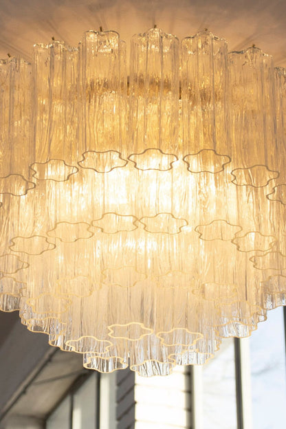Clear Art Glass Tronchi Ceiling Light - view 7 | everlamps