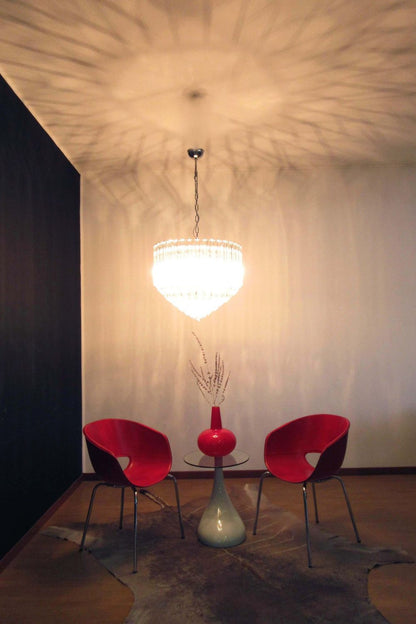 Contemporary Art Quadriedri Prism Chandelier - view 2 | everlamps