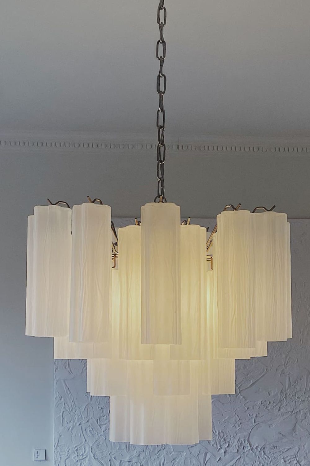 Art Opal Tube  Chandelier - 36 tubes - view 6 | everlamps