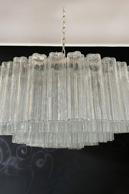 Handcrafted Art Crystal Tube Ceiling Light - view 7 | everlamps