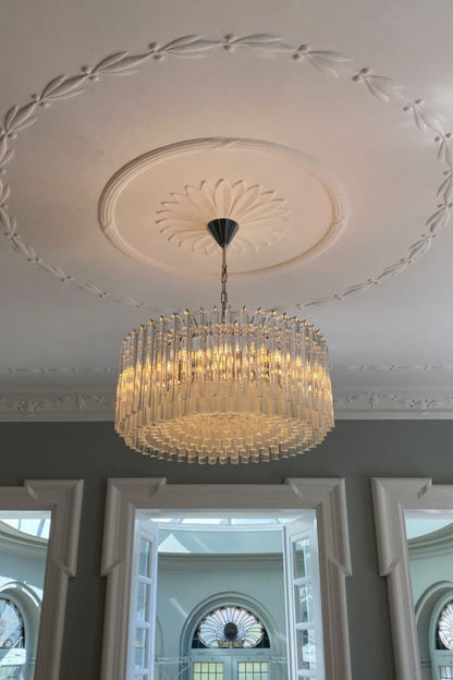 Art Transparent Prism Triedri Chandelier - view 2 | everlamps