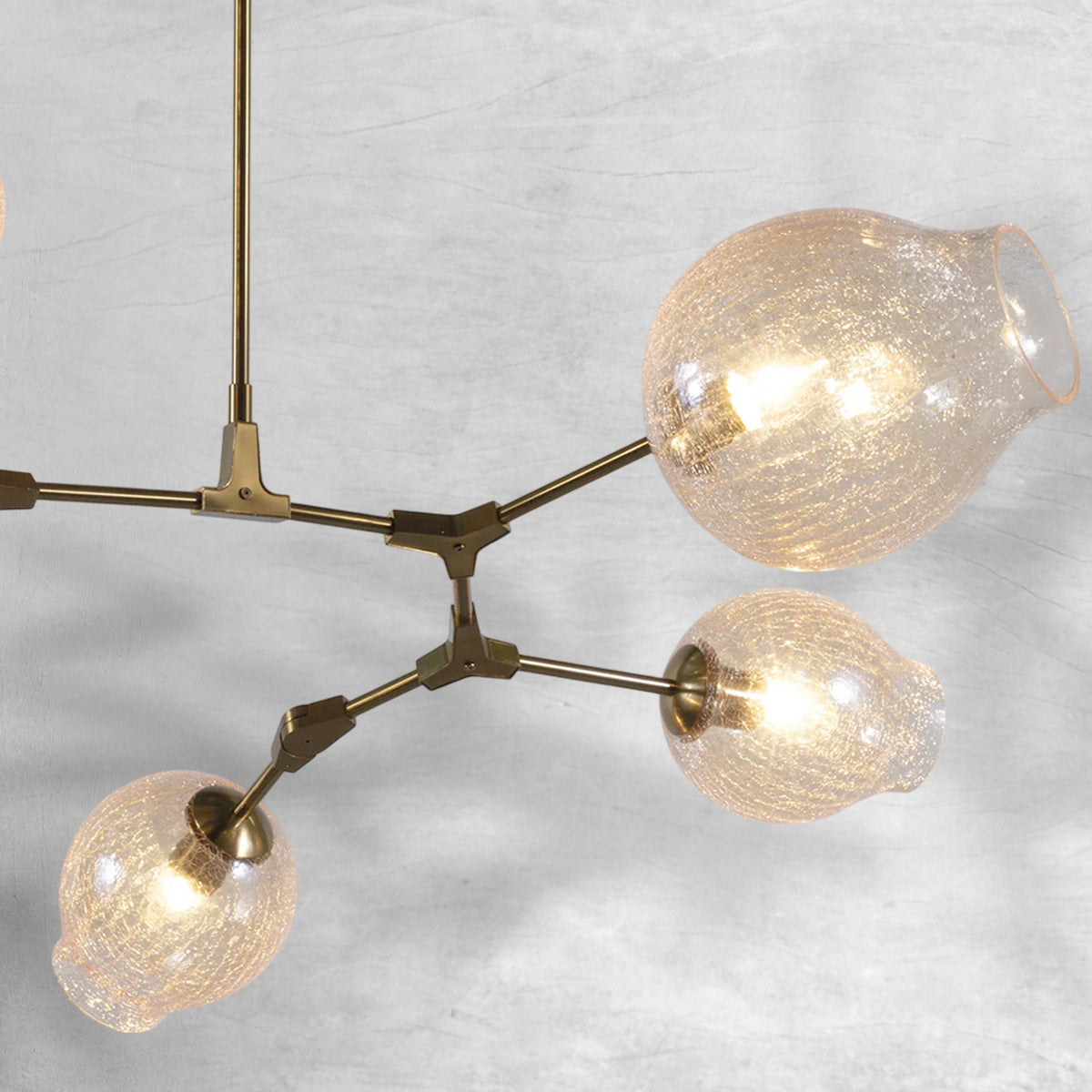 Covington Drop Globe Branching Bubble Chandelier 30''