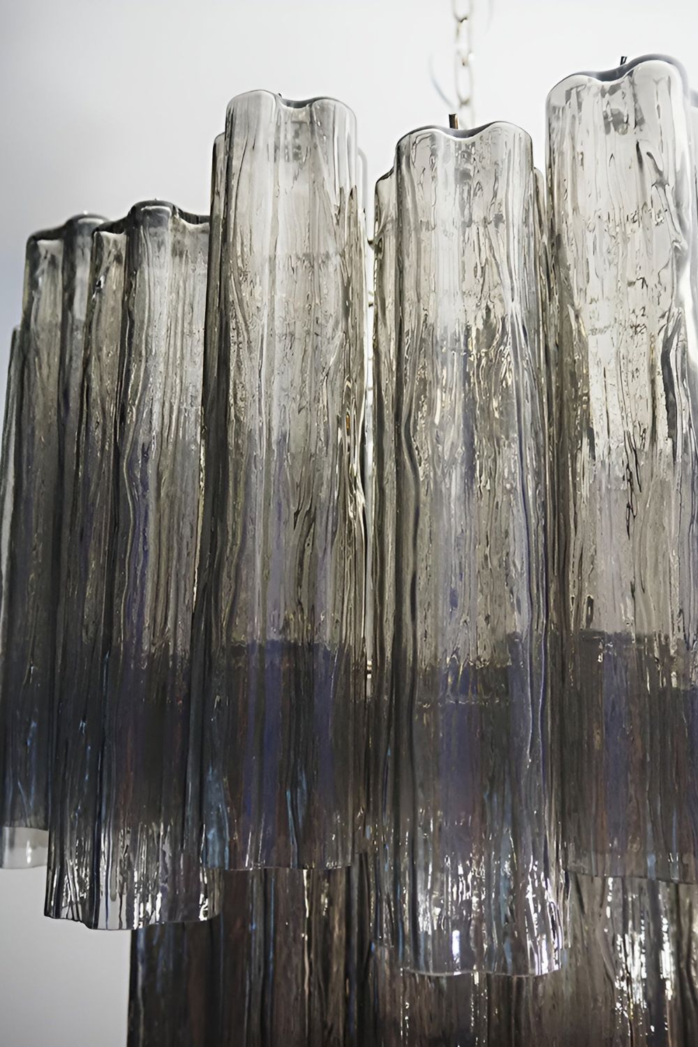 Smoked three-tier Art chandelier - view 10 | everlamps