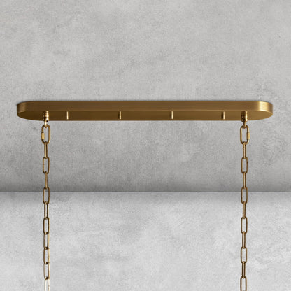 Ghiaccio Oval Chandelier