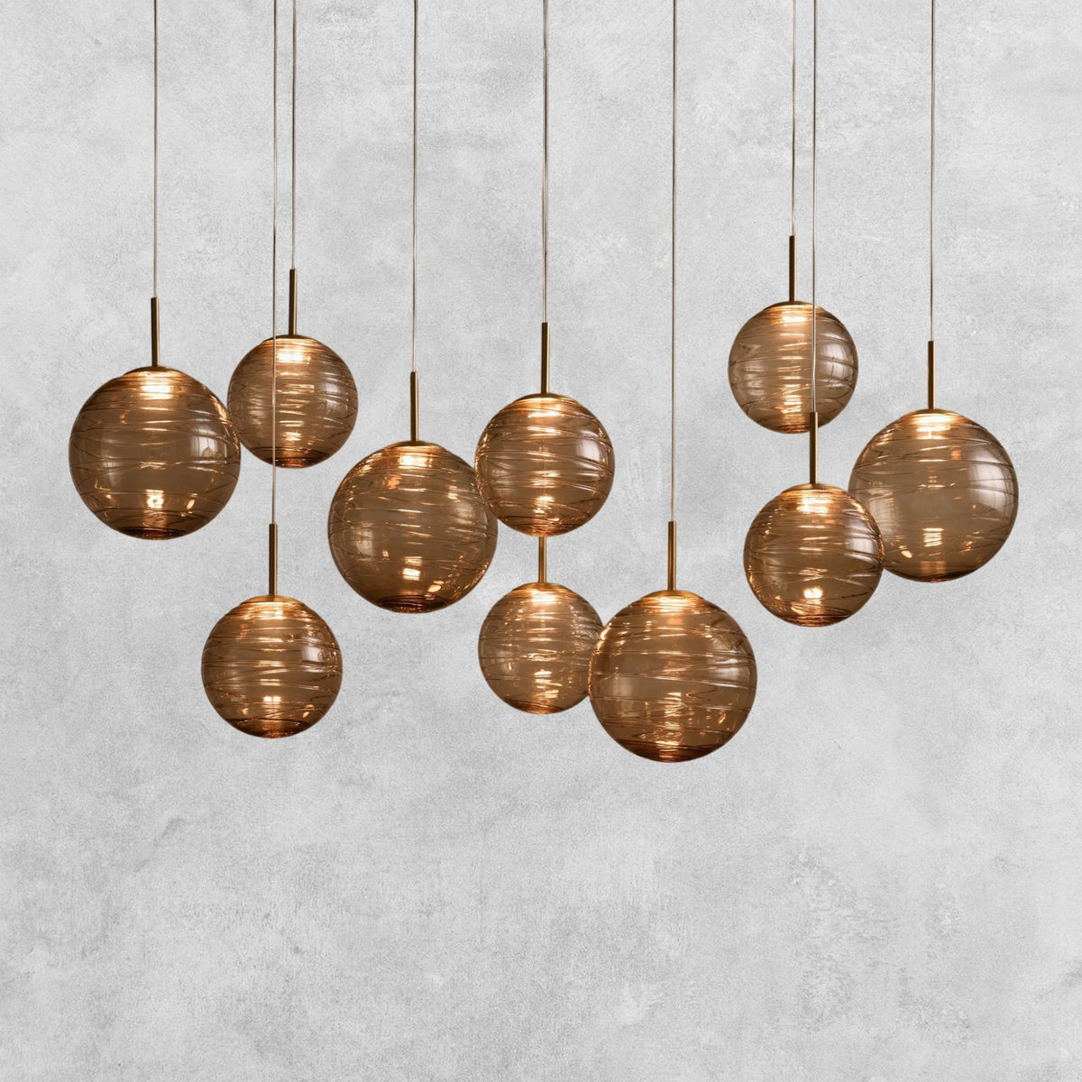 Casen Linear Chandelier 55'' 65''